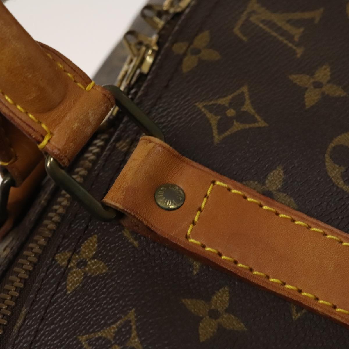 LOUIS VUITTON Monogram Keepall 60 Boston Bag M41422 LV Auth 117757