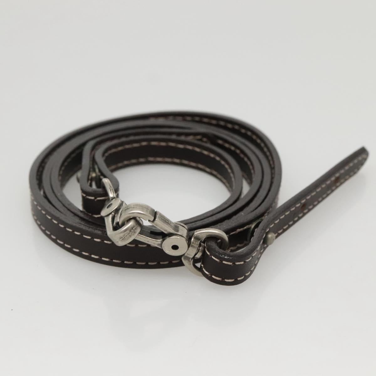 BURBERRY Nova Check Blue Label Shoulder Bag Canvas 2way Blue Auth 117772