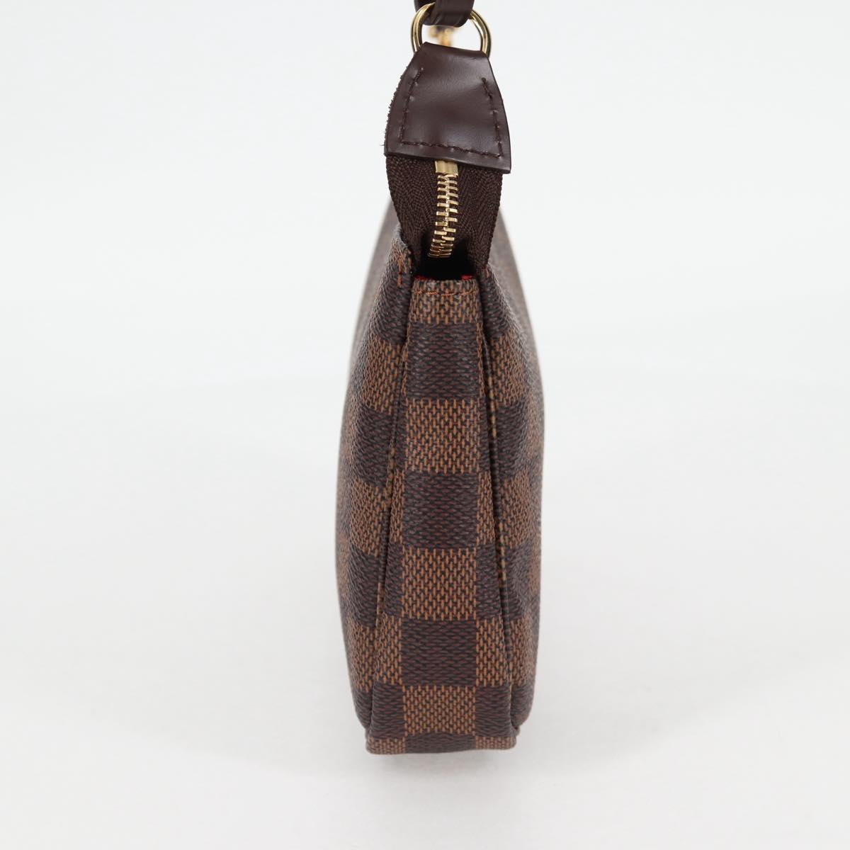 LOUIS VUITTON Damier Ebene Pochette Accessoires Pouch N41206 LV Auth 117812M