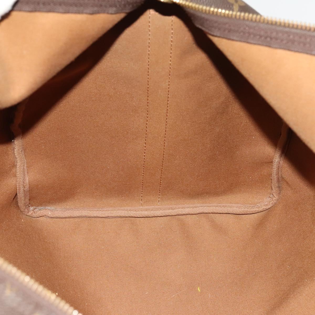 LOUIS VUITTON Monogram Keepall Bandouliere 60 Boston Bag M41412 LV Auth 117825