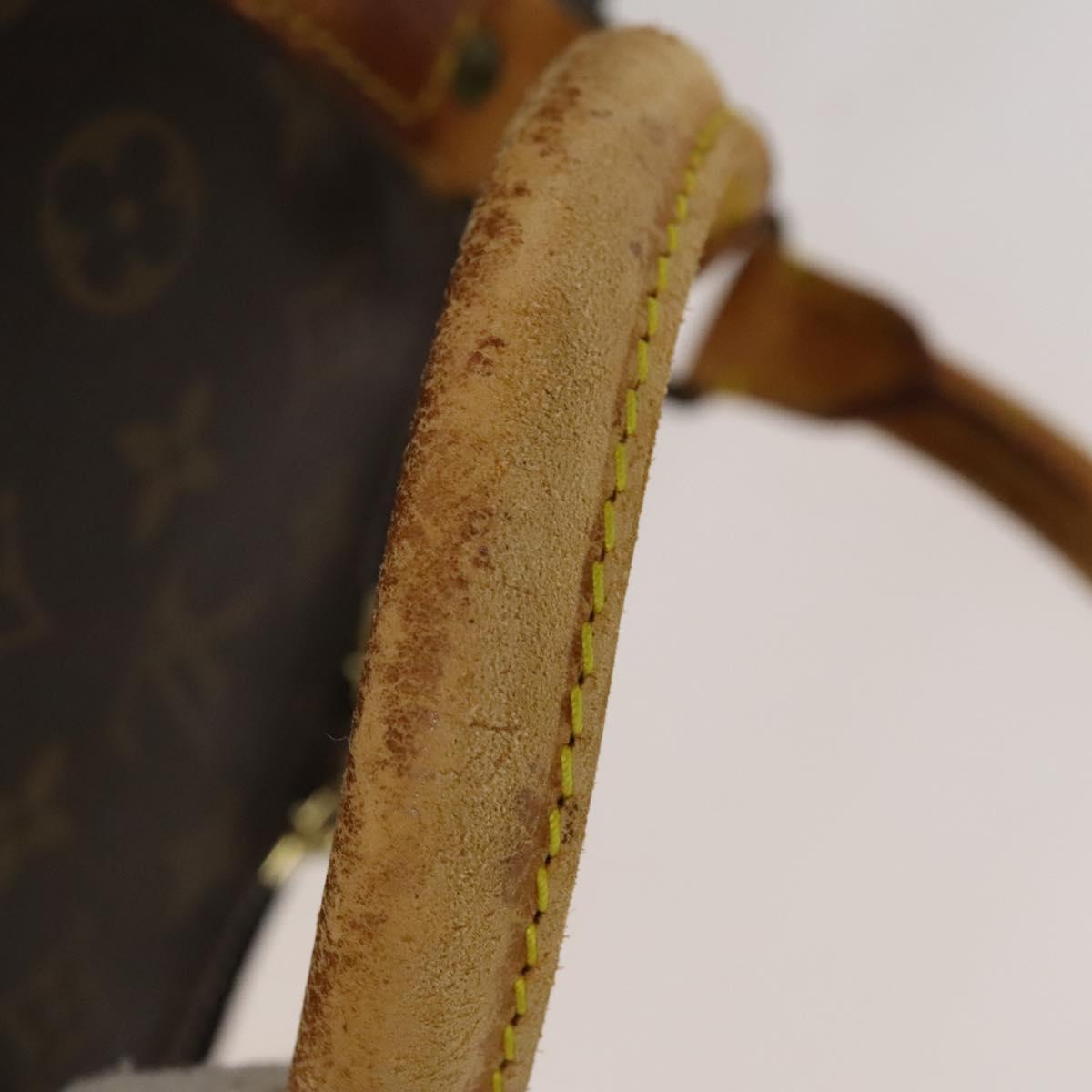 LOUIS VUITTON Monogram Keepall Bandouliere 60 Boston Bag M41412 LV Auth 117825