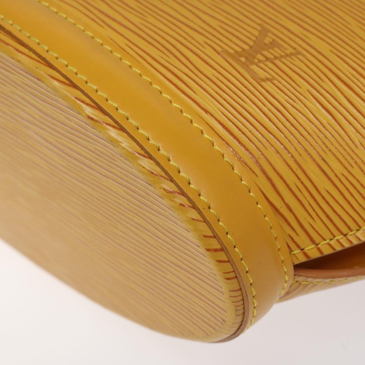 LOUIS VUITTON Epi Saint Jacques Poignees Long Bag Yellow M52339 LV Auth 117865