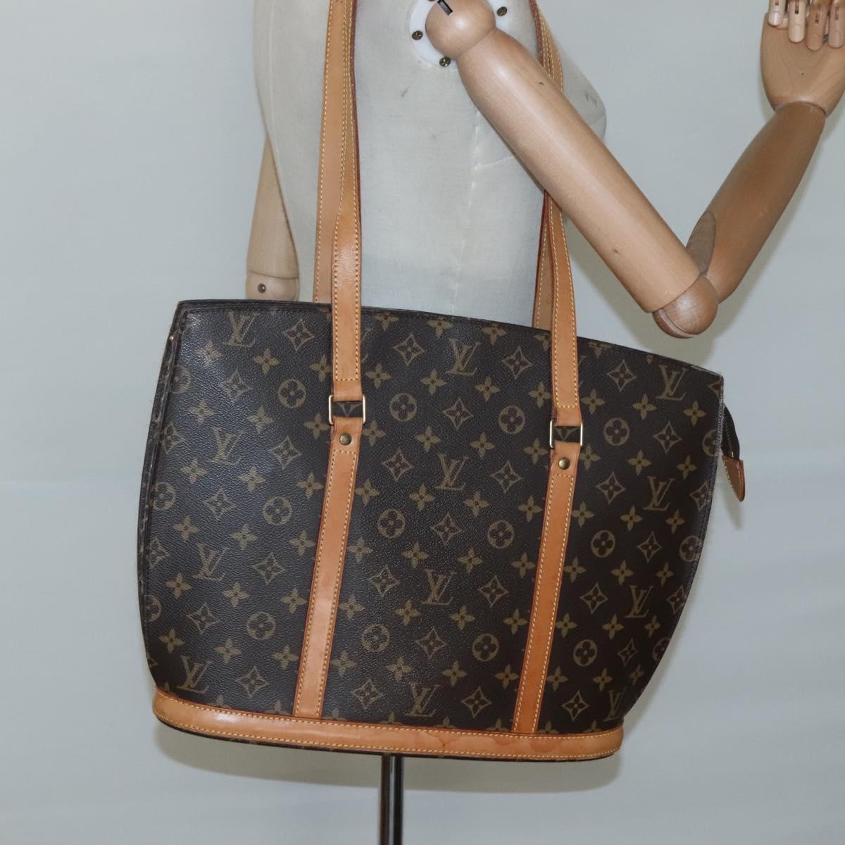 LOUIS VUITTON Monogram Babylone Tote Bag M51102 LV Auth 117870