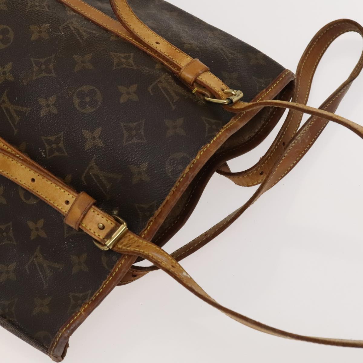 LOUIS VUITTON Monogram Bucket GM Shoulder Bag M42236 LV Auth 117873