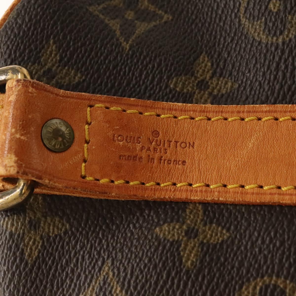 LOUIS VUITTON Monogram Keepall Bandouliere 60 Boston Bag M41412 LV Auth 117971