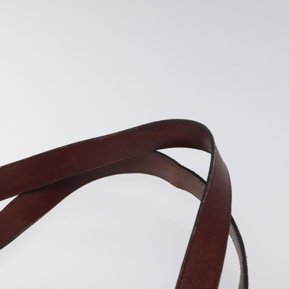 Christian Dior Trotter Canvas Hand Bag Red Auth 118028