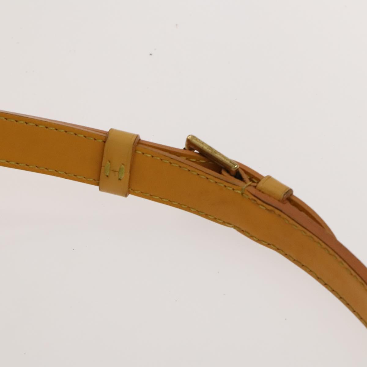 LOUIS VUITTON Epi Petit Noe Shoulder Bag Yellow M44109 LV Auth 118036