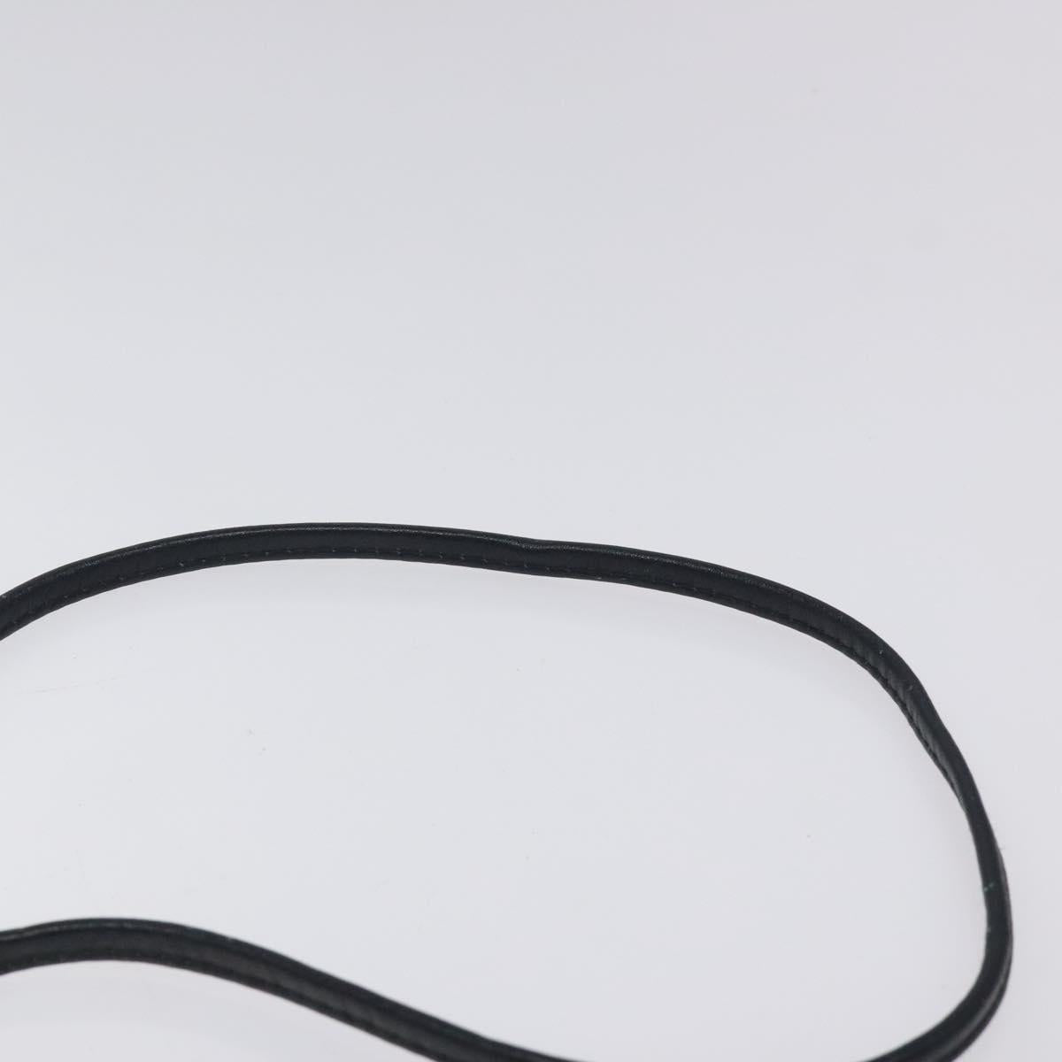 MCM Logogram Vicetos Shoulder Bag PVC Leather White Gold Auth 118053