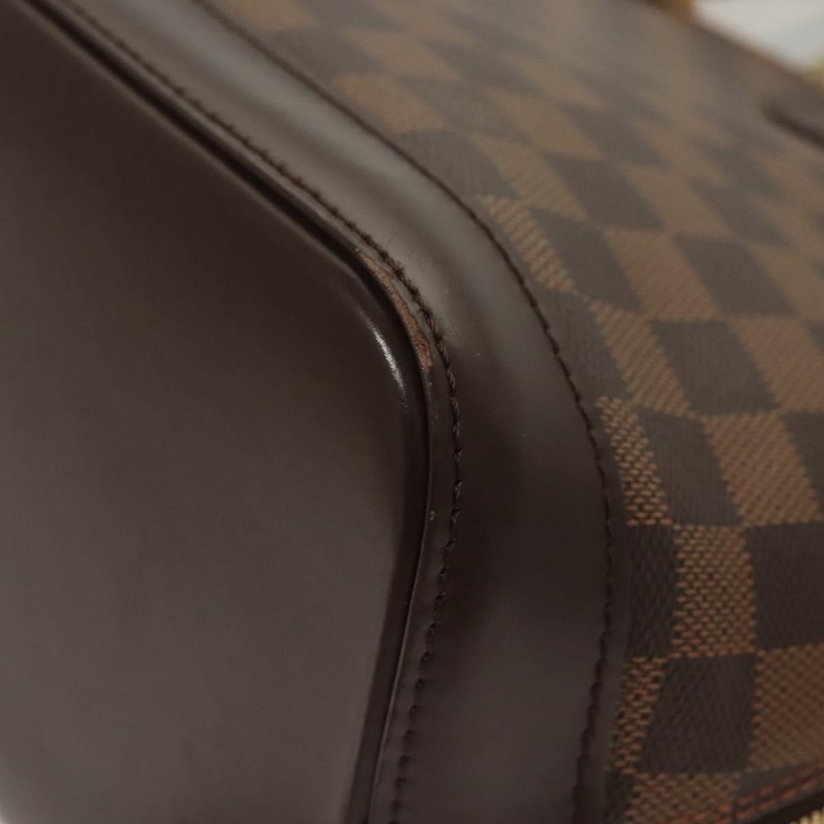 LOUIS VUITTON Damier Ebene Alma Hand Bag N51131 LV Auth 118055