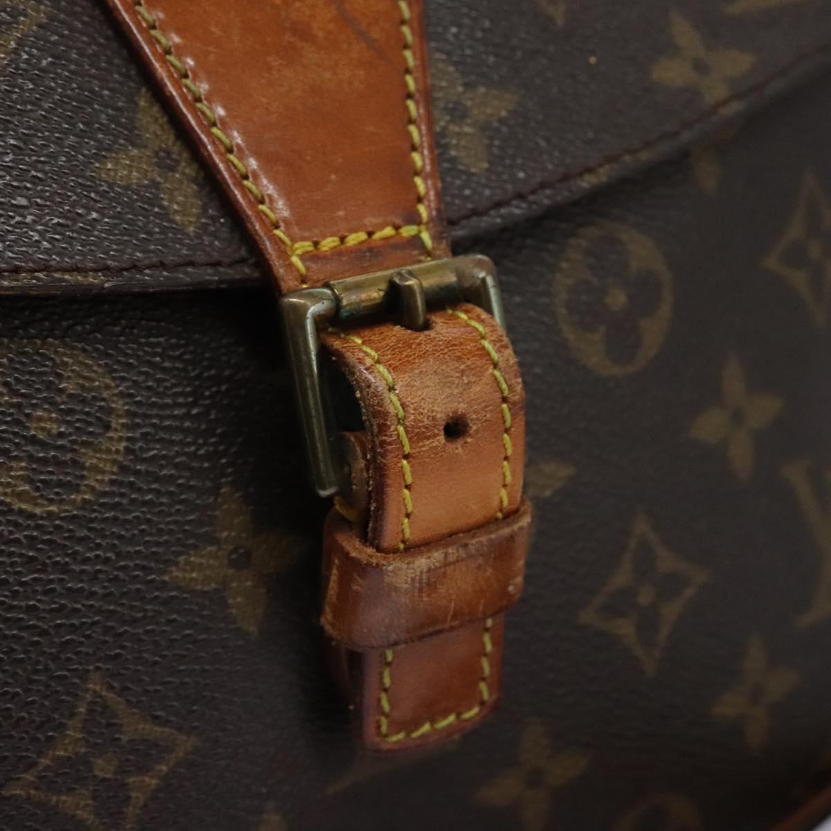LOUIS VUITTON Monogram Jeune Fille GM Shoulder Bag M51225 LV Auth 118095