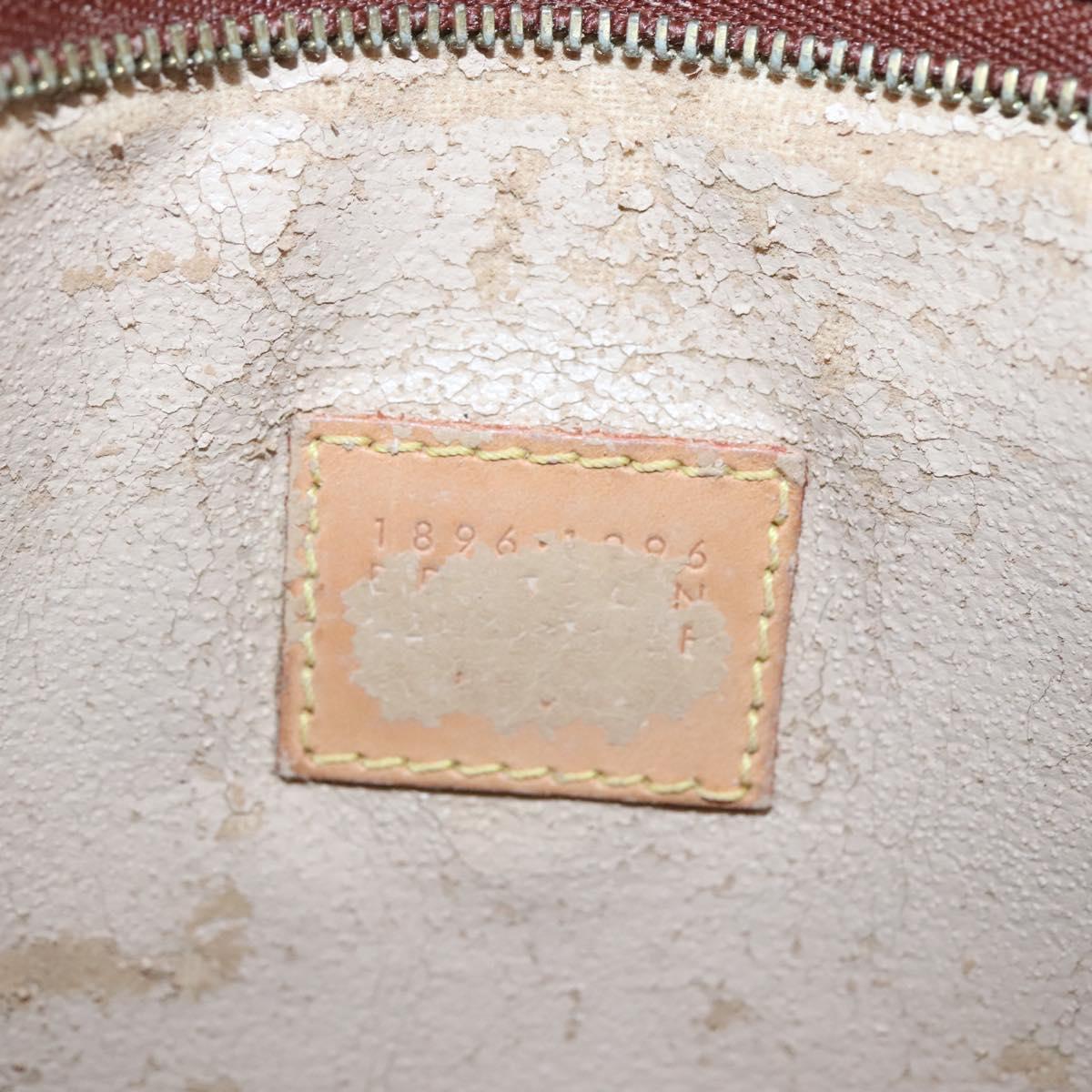 LOUIS VUITTON Damier Ebene Poche Toilette 26 Pouch N47543 LV Auth 118103