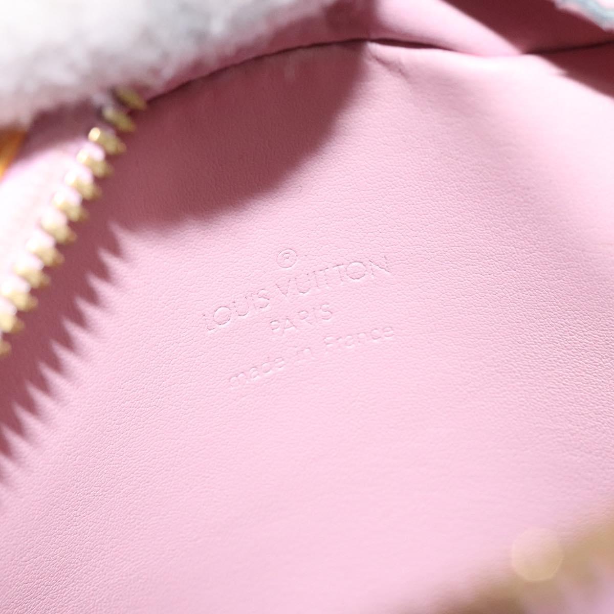 LOUIS VUITTON Monogram Vernis Wooster Bag Marshmallow Pink M91037 Auth 118154