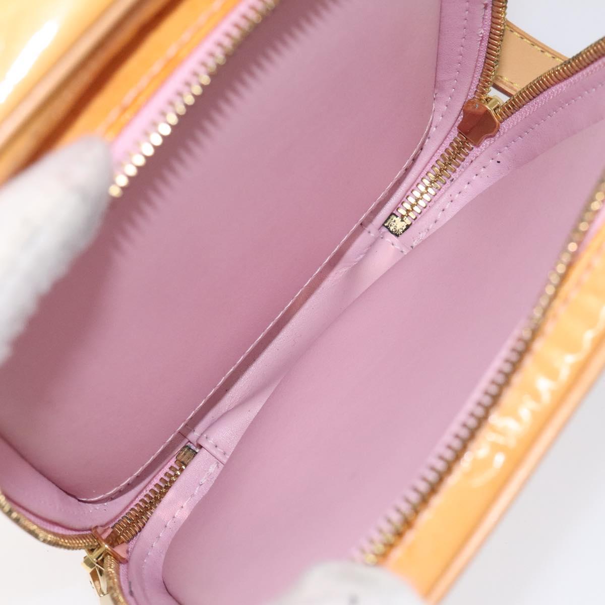 LOUIS VUITTON Monogram Vernis Wooster Bag Marshmallow Pink M91037 Auth 118154