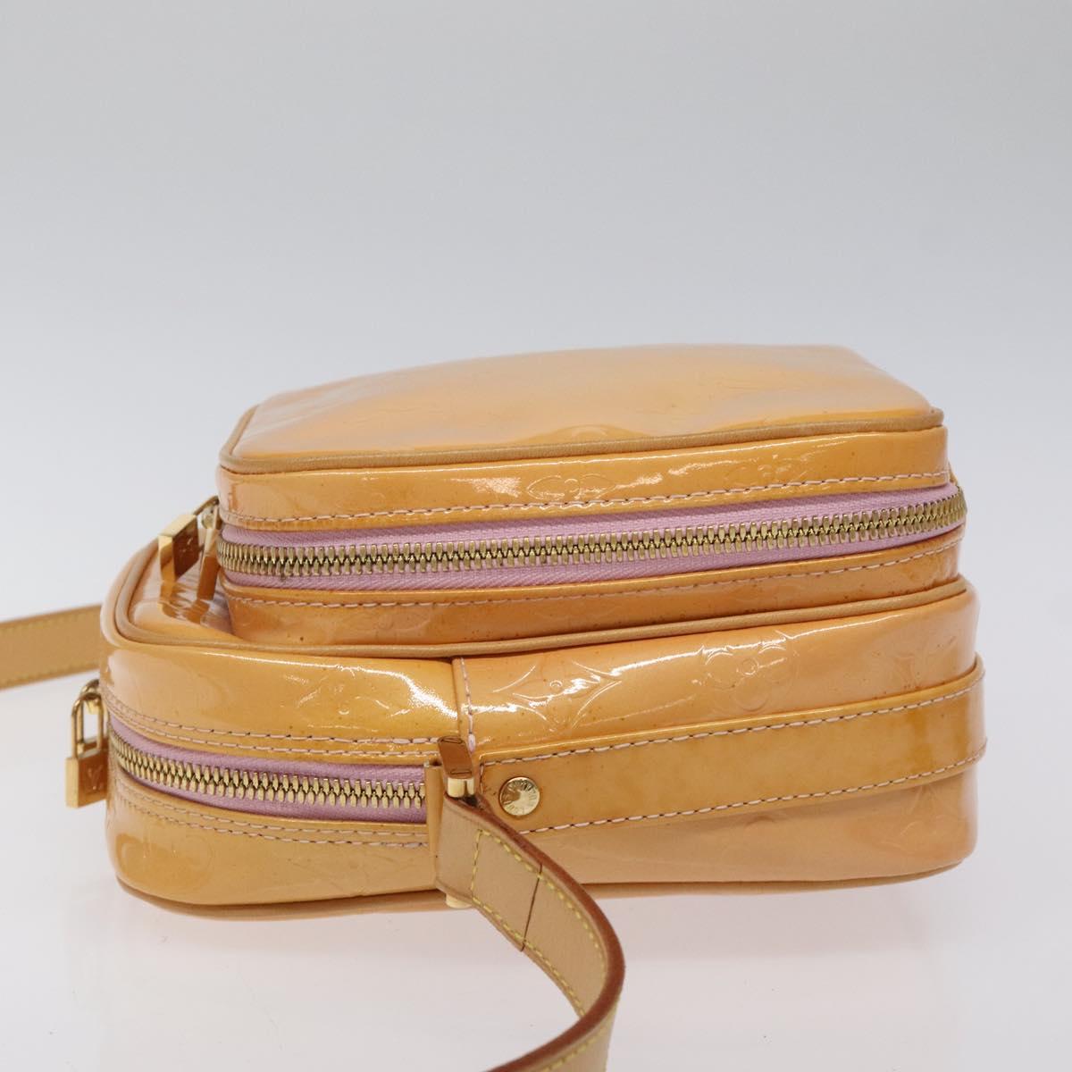 LOUIS VUITTON Monogram Vernis Wooster Bag Marshmallow Pink M91037 Auth 118154