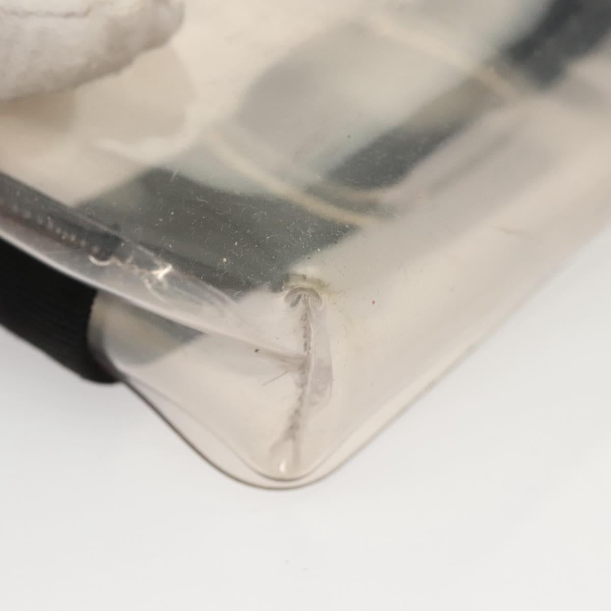 Salvatore Ferragamo Shoulder Bag Vinyl Clear Auth 118191