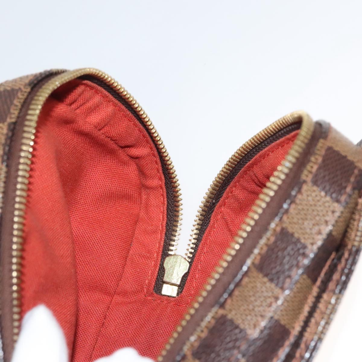 LOUIS VUITTON Damier Ebene Geronimos Shoulder Bag N51994 LV Auth 118197