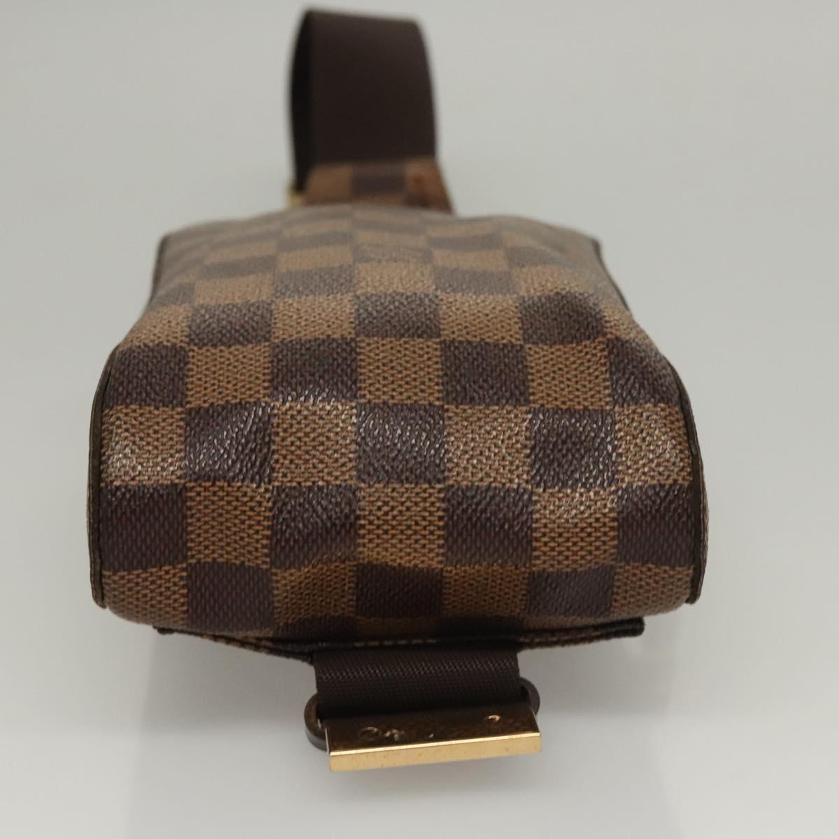 LOUIS VUITTON Damier Ebene Geronimos Shoulder Bag N51994 LV Auth 118197