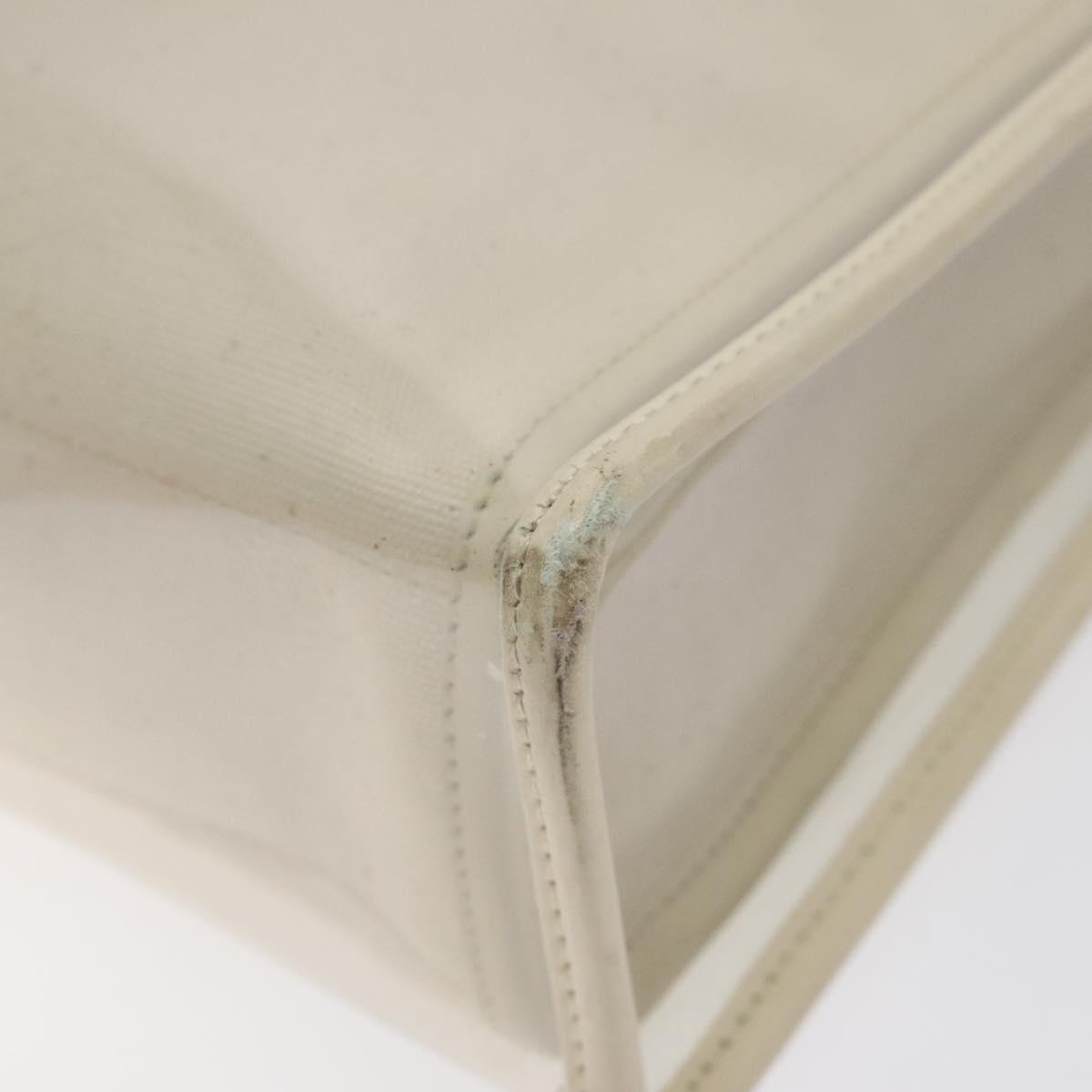 Salvatore Ferragamo Shoulder Bag Vinyl Clear Beige Auth 118213