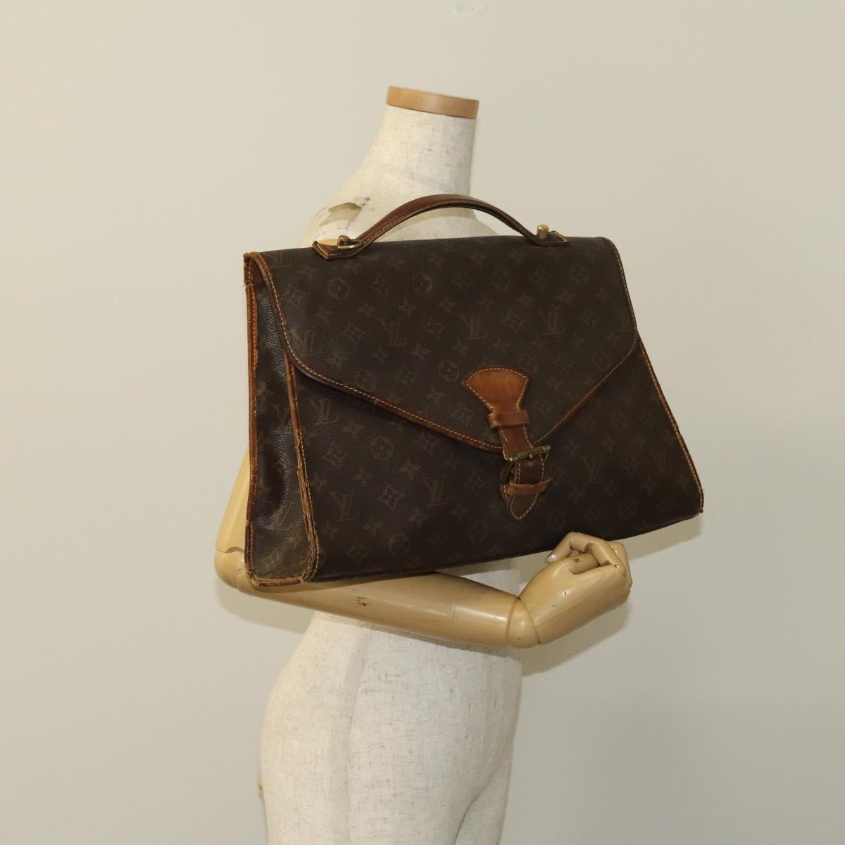 LOUIS VUITTON Monogram Beverly Hand Bag 2way M51120 LV Auth 118232