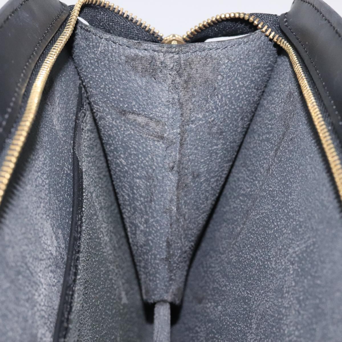 LOUIS VUITTON Epi Trousse Crete Pouch Black M48402 LV Auth 118247