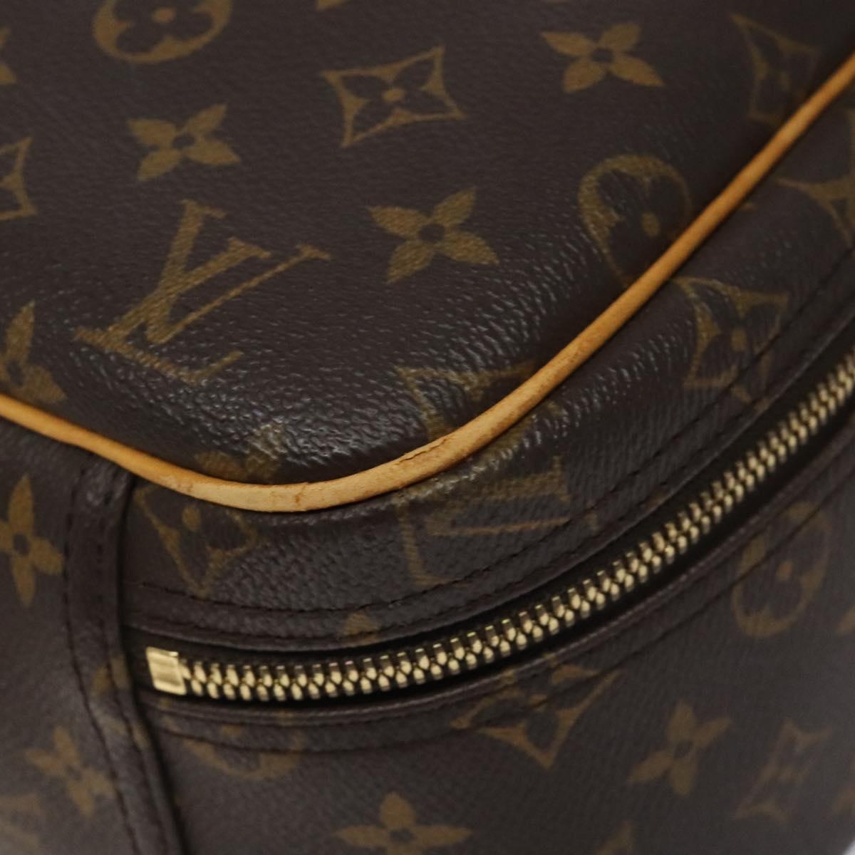 LOUIS VUITTON Monogram Excursion Hand Bag M41450 LV Auth 118285