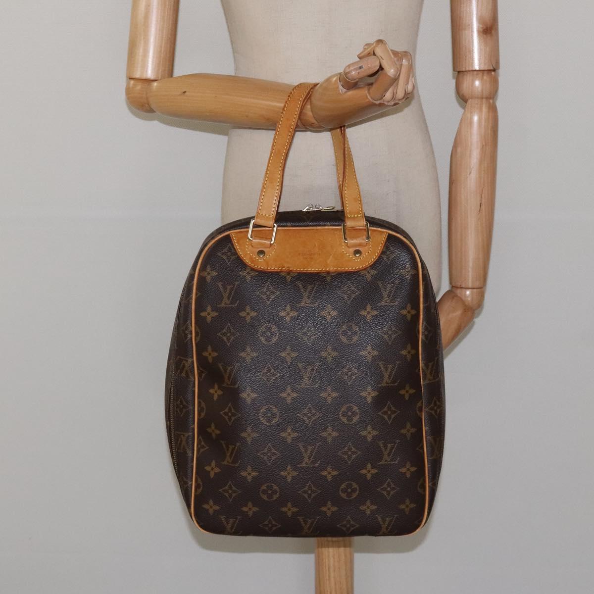 LOUIS VUITTON Monogram Excursion Hand Bag M41450 LV Auth 118285