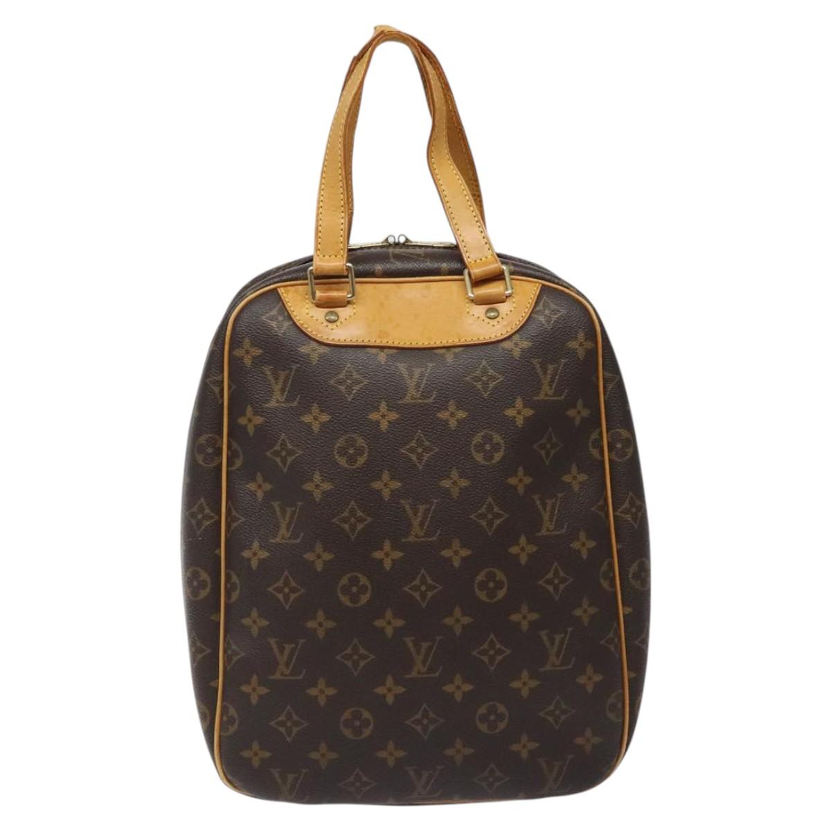 LOUIS VUITTON Monogram Excursion Hand Bag M41450 LV Auth 118285