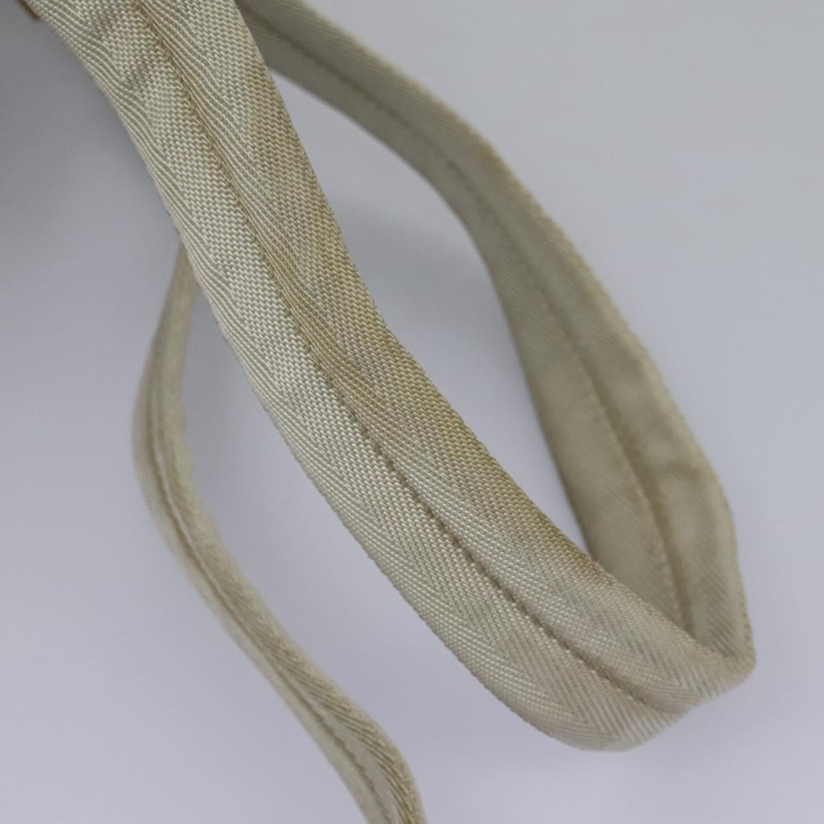 PRADA Hand Bag Nylon Pink Silver Auth 118365