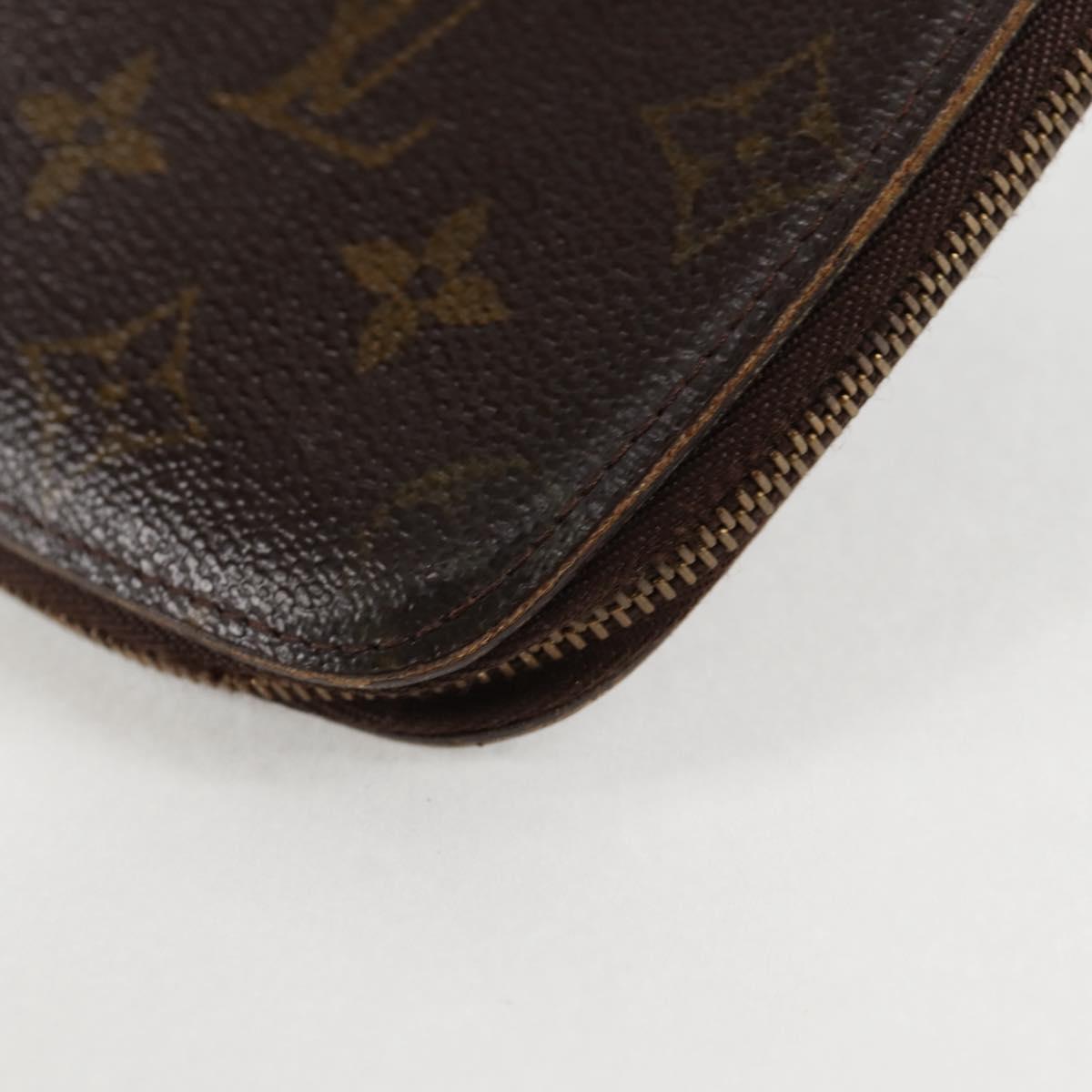 LOUIS VUITTON Monogram Agenda Jeode Travel Case M62950 LV Auth 118384