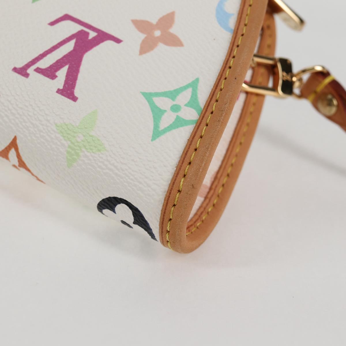 LOUIS VUITTON Multicolor Shirley Shoulder Bag White M40049 LV Auth 118391SV