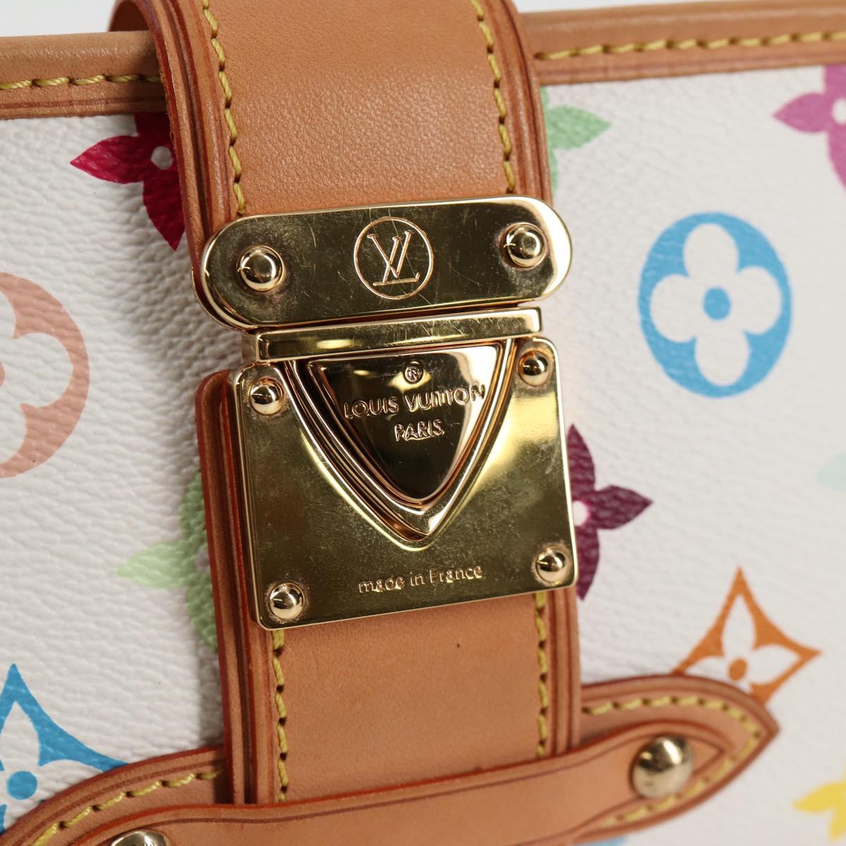 LOUIS VUITTON Multicolor Shirley Shoulder Bag White M40049 LV Auth 118391SV