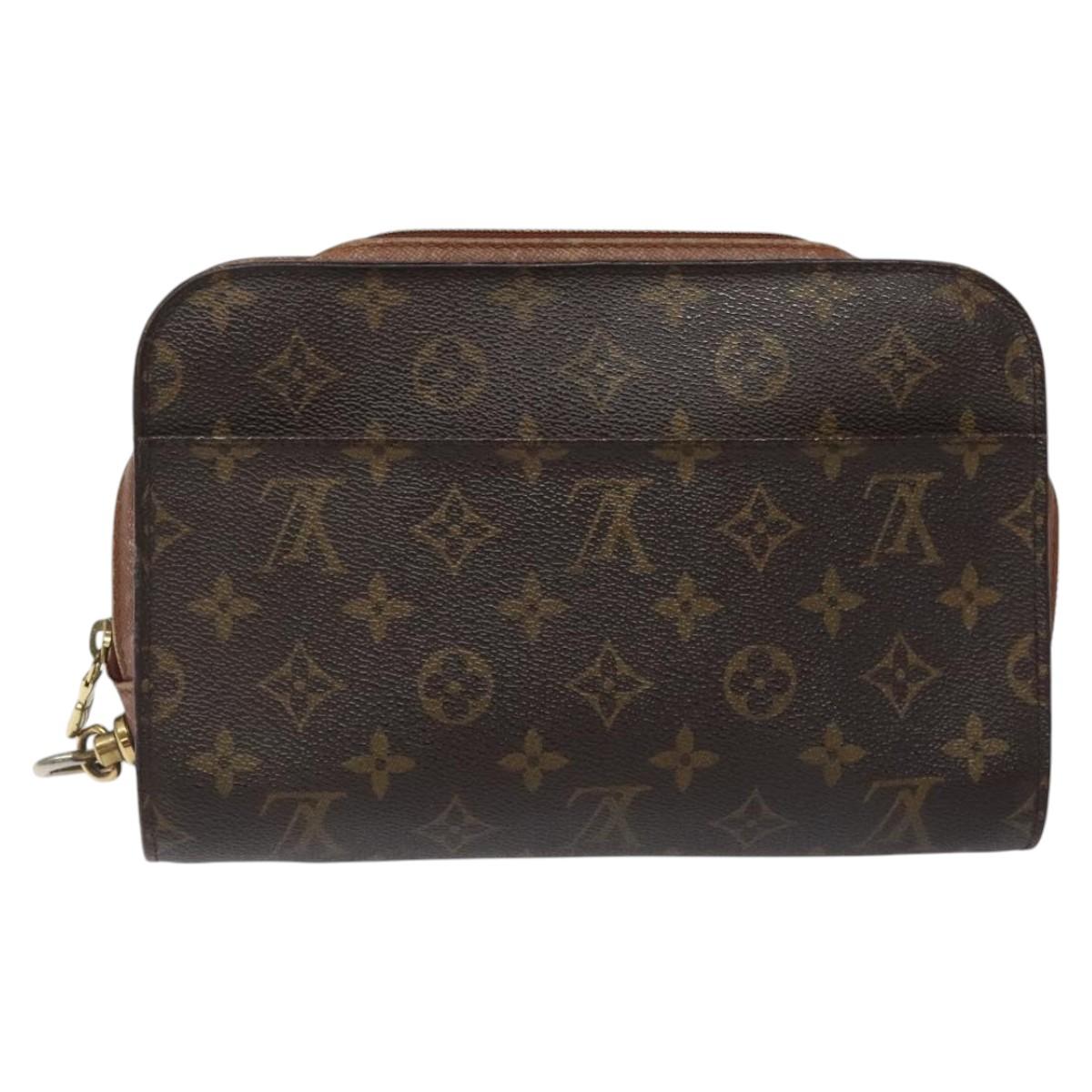 LOUIS VUITTON Monogram Orsay Clutch Bag M51790 LV Auth 118439