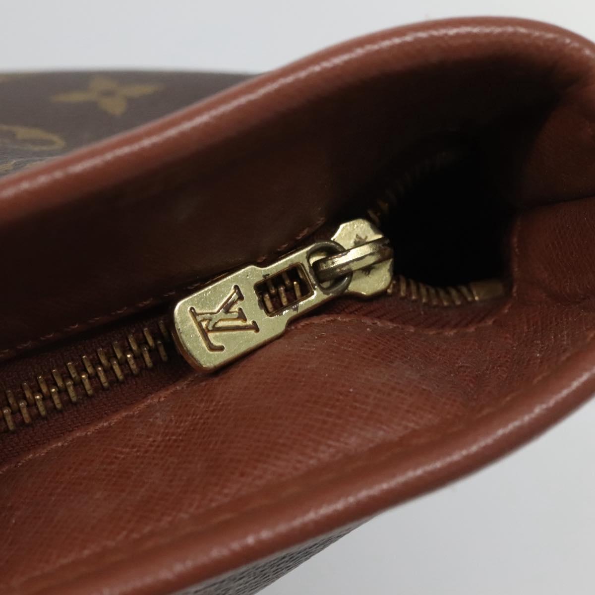 LOUIS VUITTON Monogram Sac Weekend PM Hand Bag M42425 LV Auth 118450