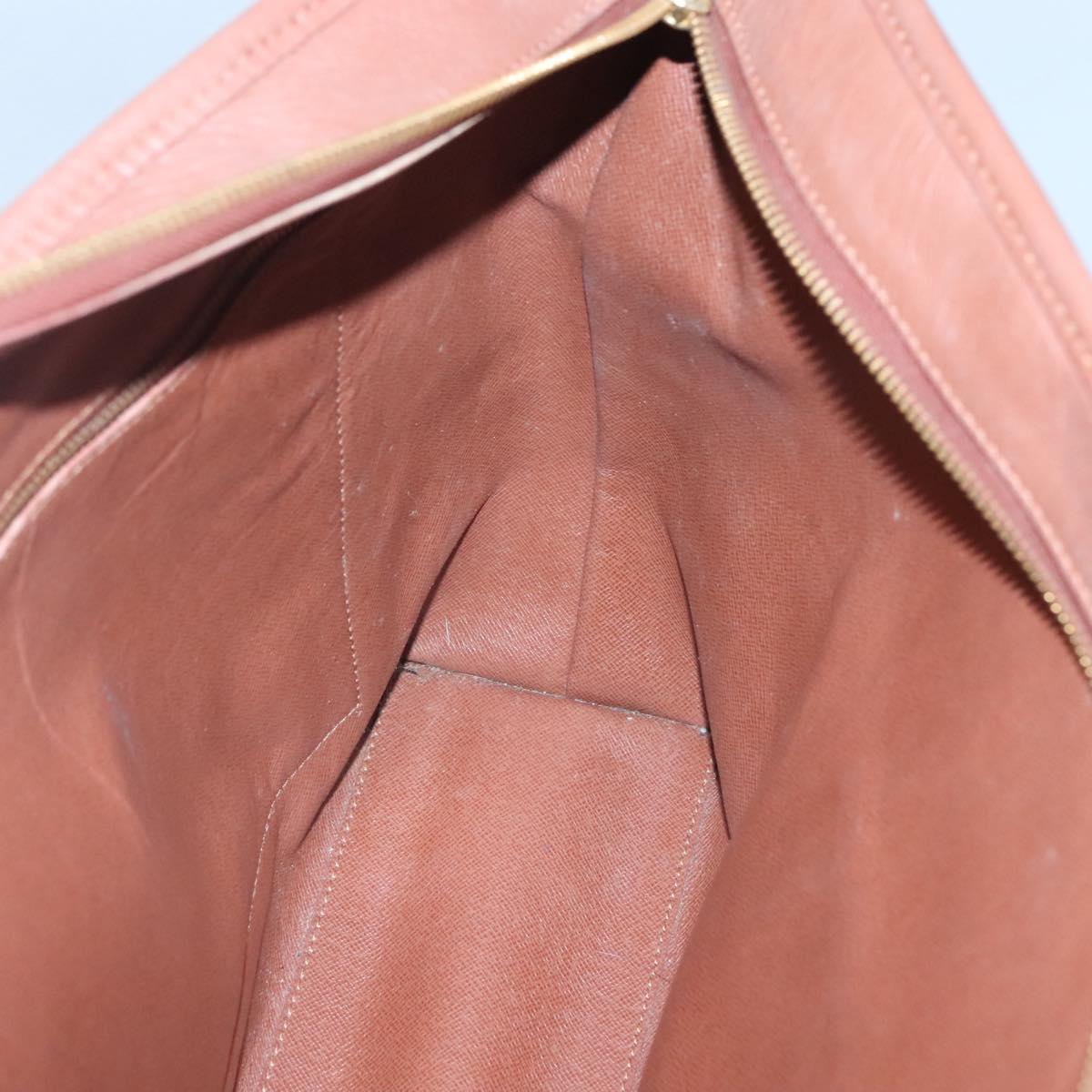 LOUIS VUITTON Monogram Sac Weekend PM Hand Bag M42425 LV Auth 118450