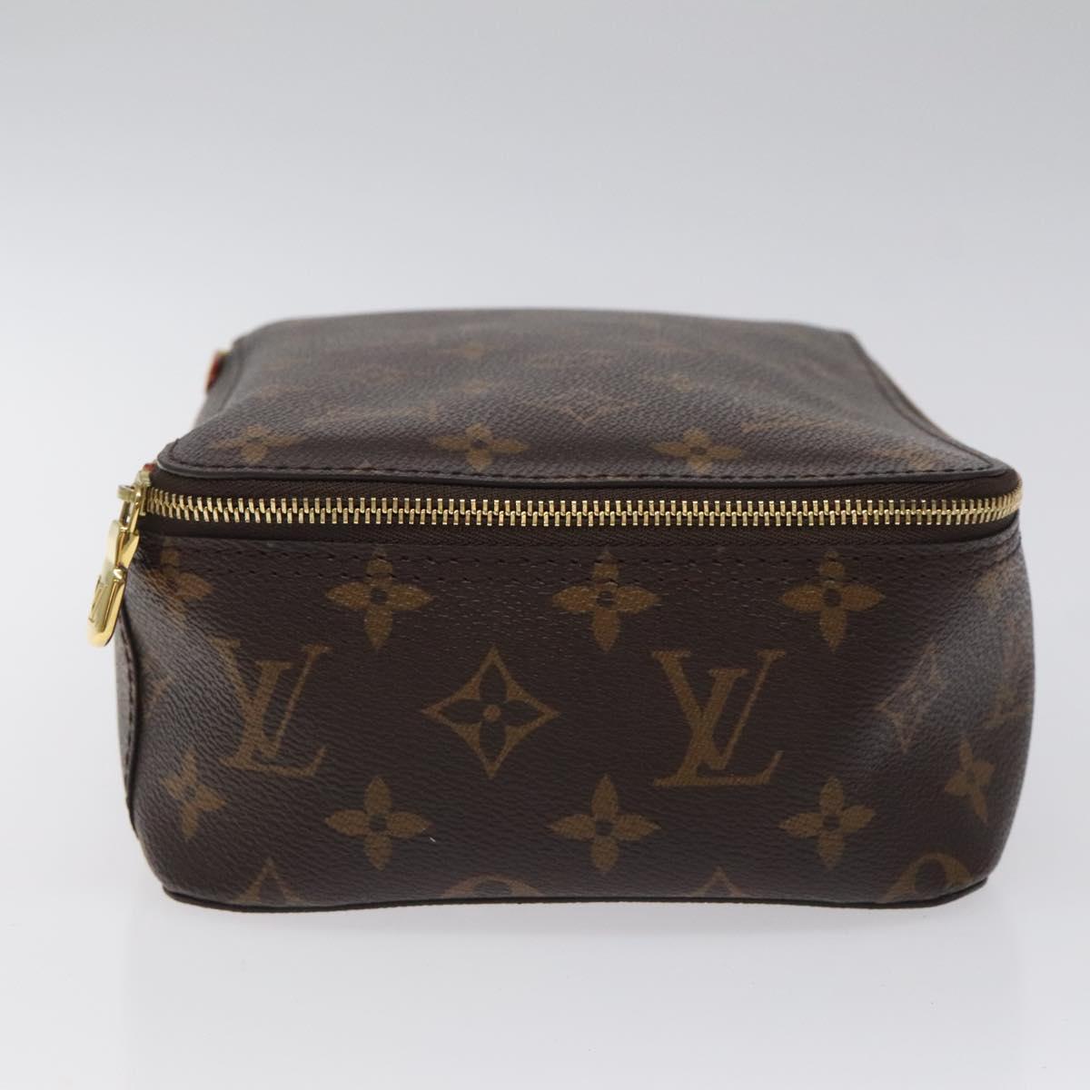 LOUIS VUITTON Monogram Cube Derangemont MM Pouch M43689 LV Auth 118530