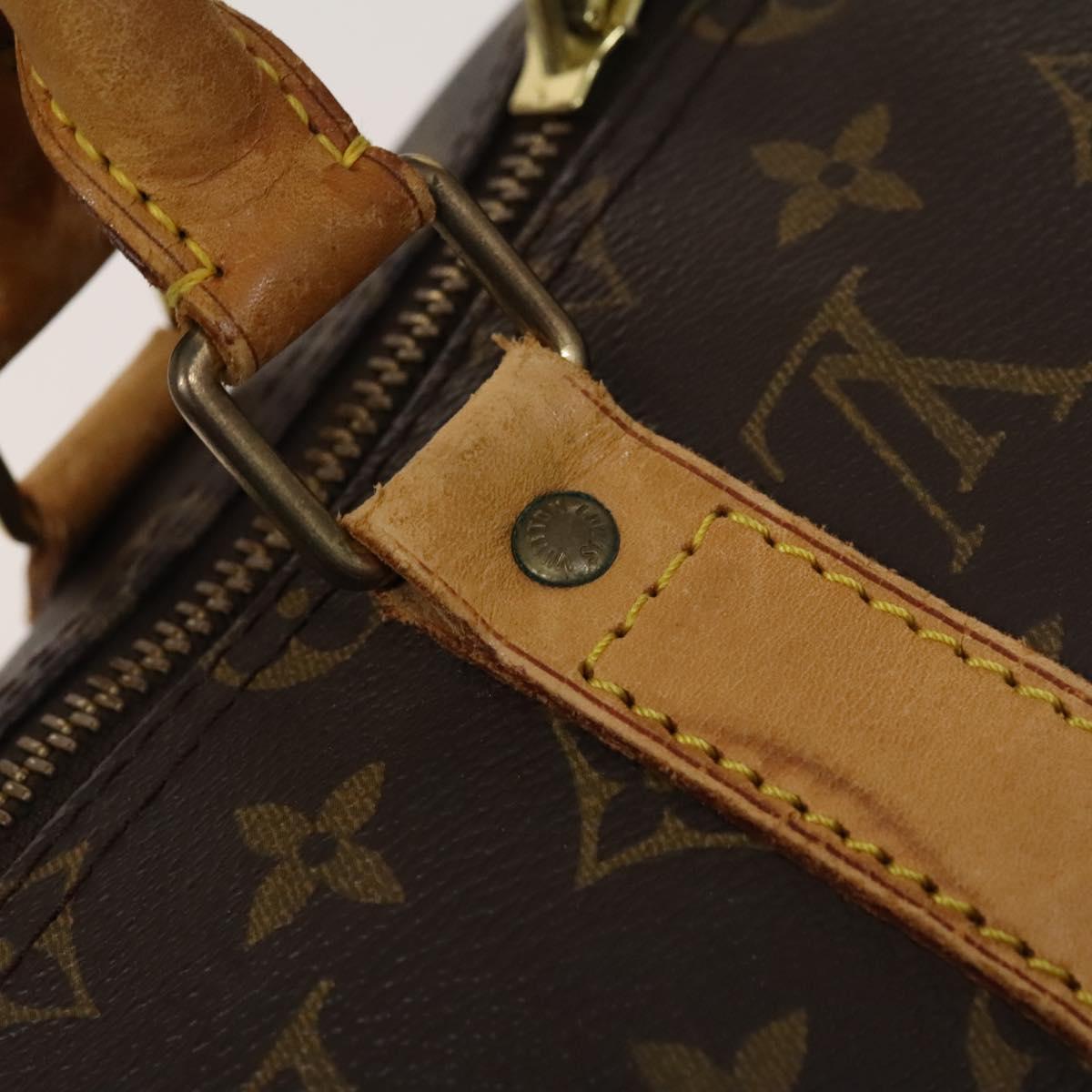 LOUIS VUITTON Monogram Keepall 50 Boston Bag M41426 LV Auth 118549