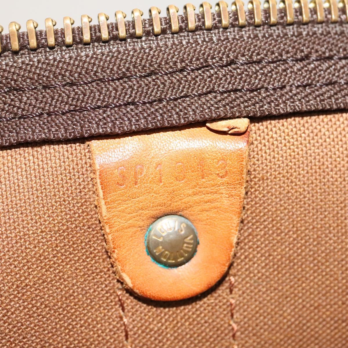 LOUIS VUITTON Monogram Keepall 50 Boston Bag M41426 LV Auth 118549