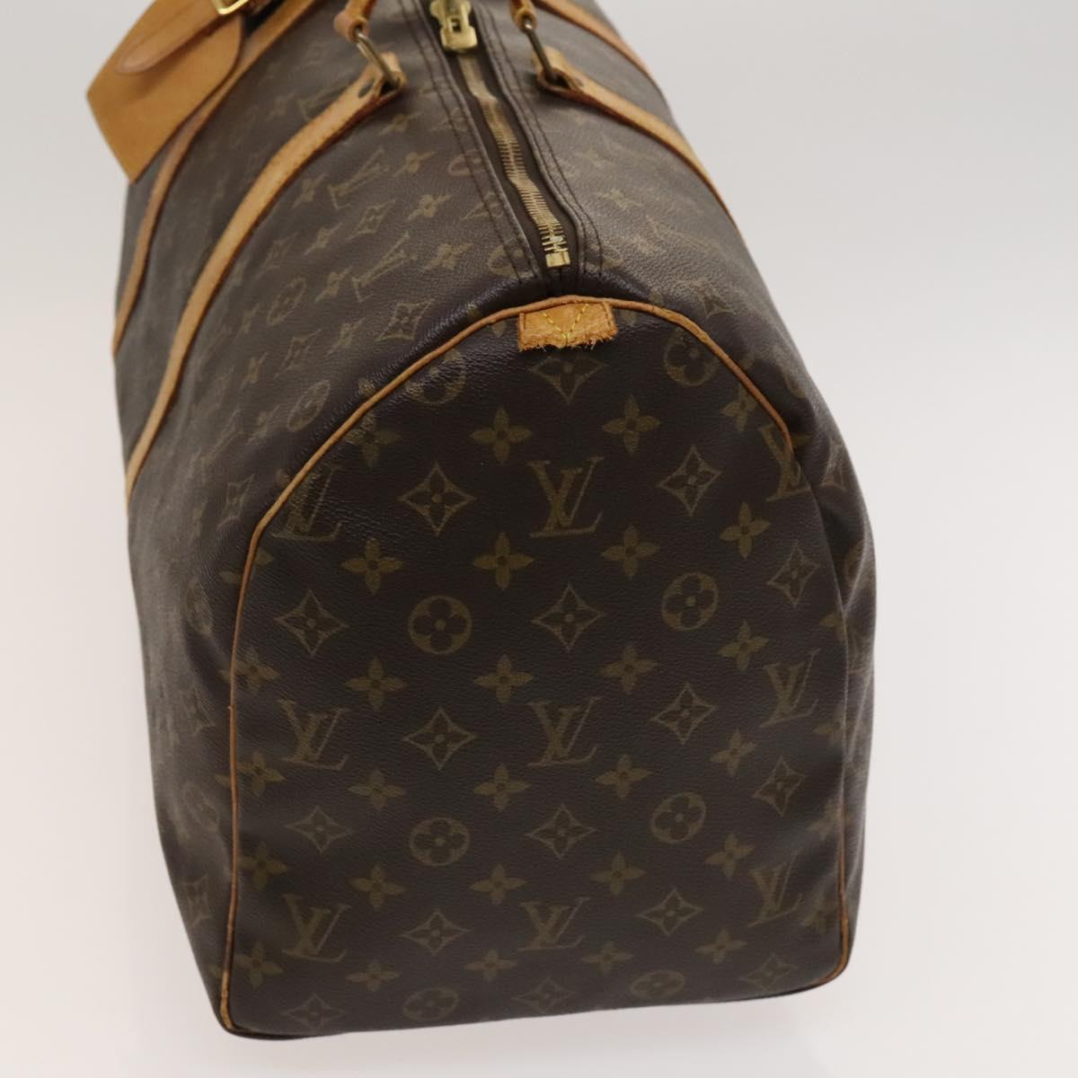 LOUIS VUITTON Monogram Keepall 50 Boston Bag M41426 LV Auth 118549