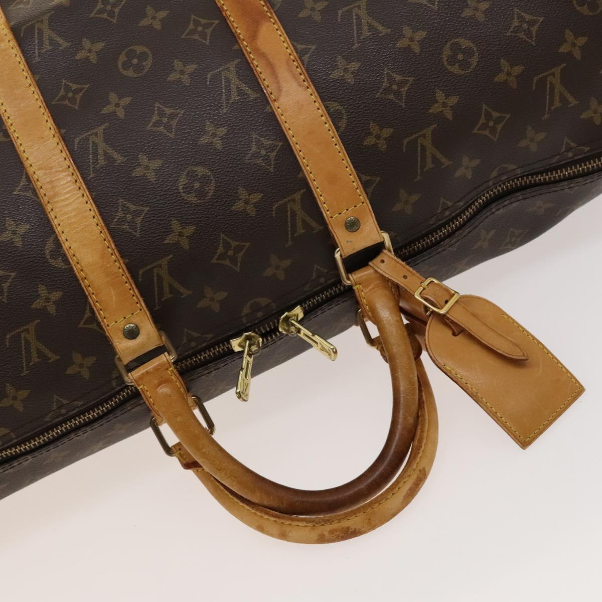 LOUIS VUITTON Monogram Keepall 50 Boston Bag M41426 LV Auth 118549