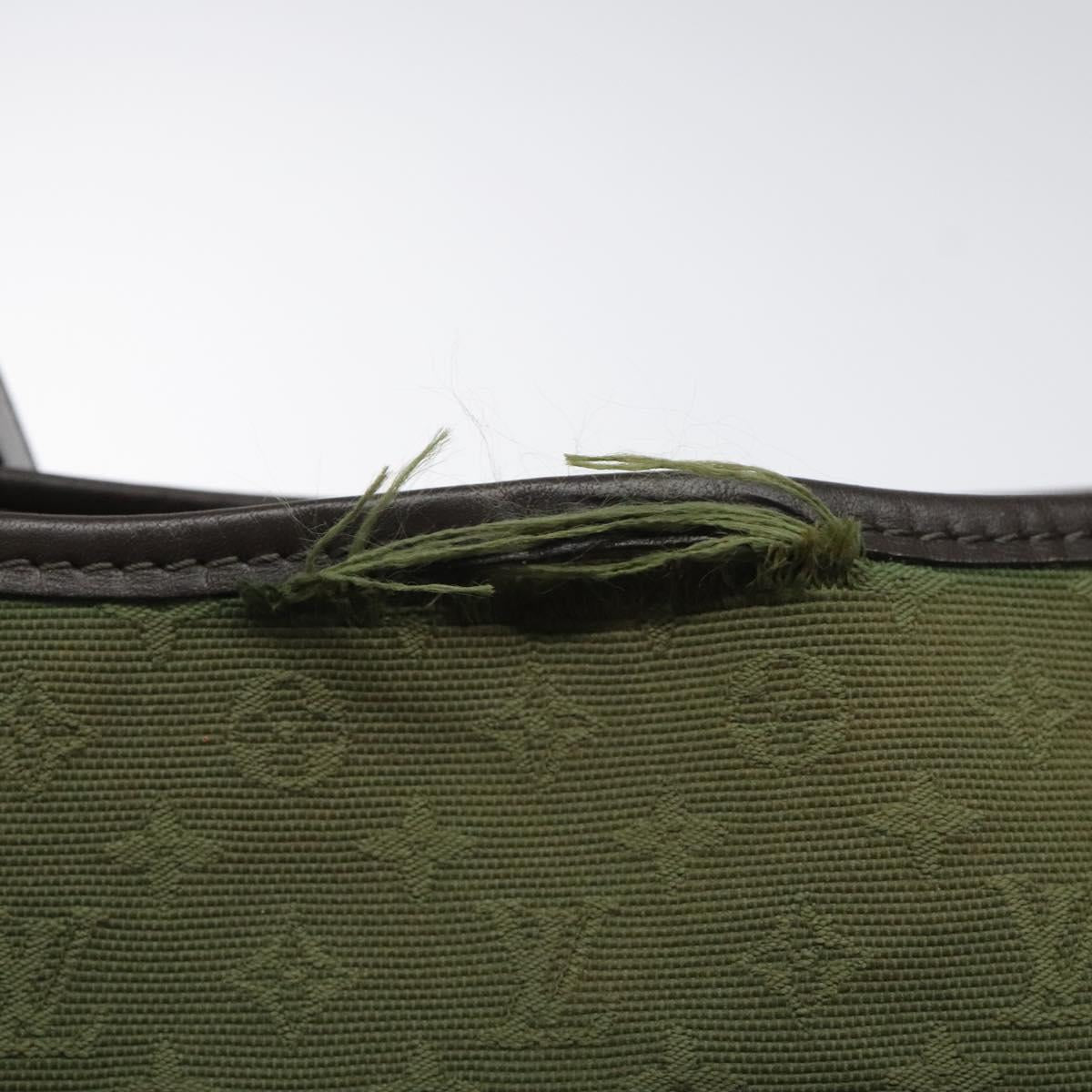 LOUIS VUITTON Monogram Mini Bussus Marie Kate Bag TST Khaki M92324 Auth 118552