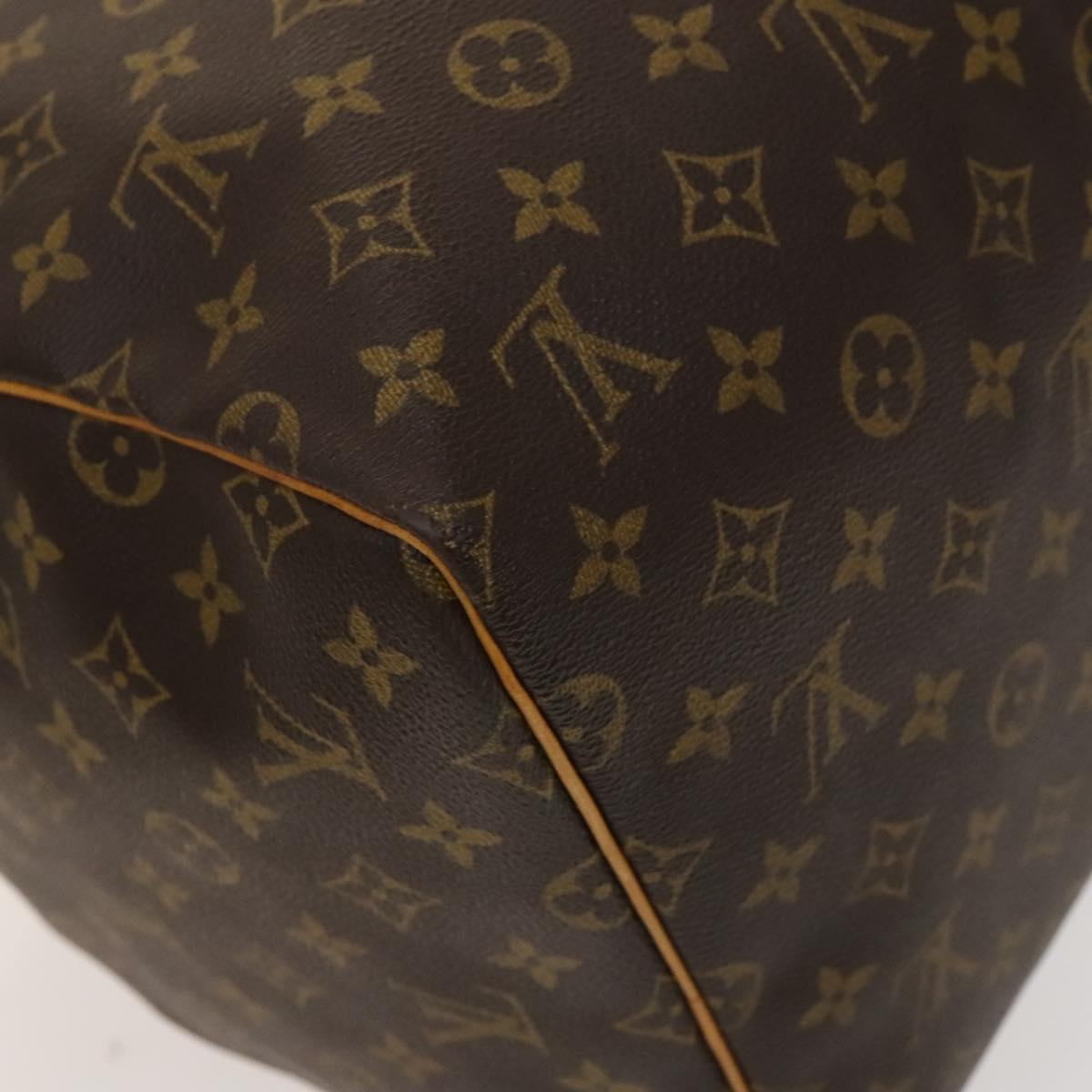 LOUIS VUITTON Monogram Keepall 55 Boston Bag M41424 LV Auth 118704