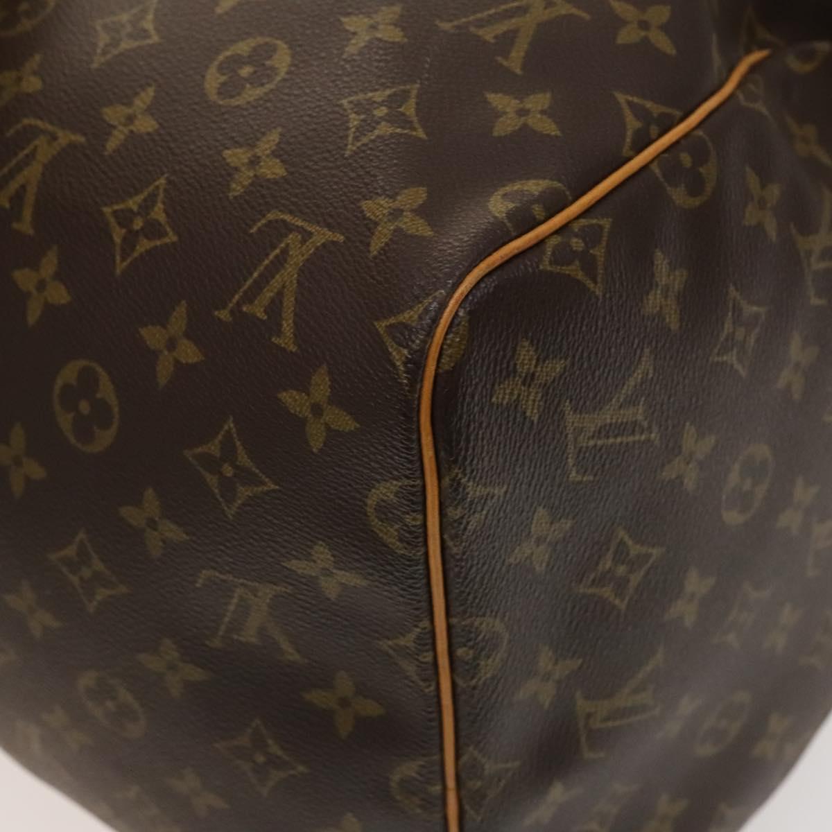LOUIS VUITTON Monogram Keepall 55 Boston Bag M41424 LV Auth 118705