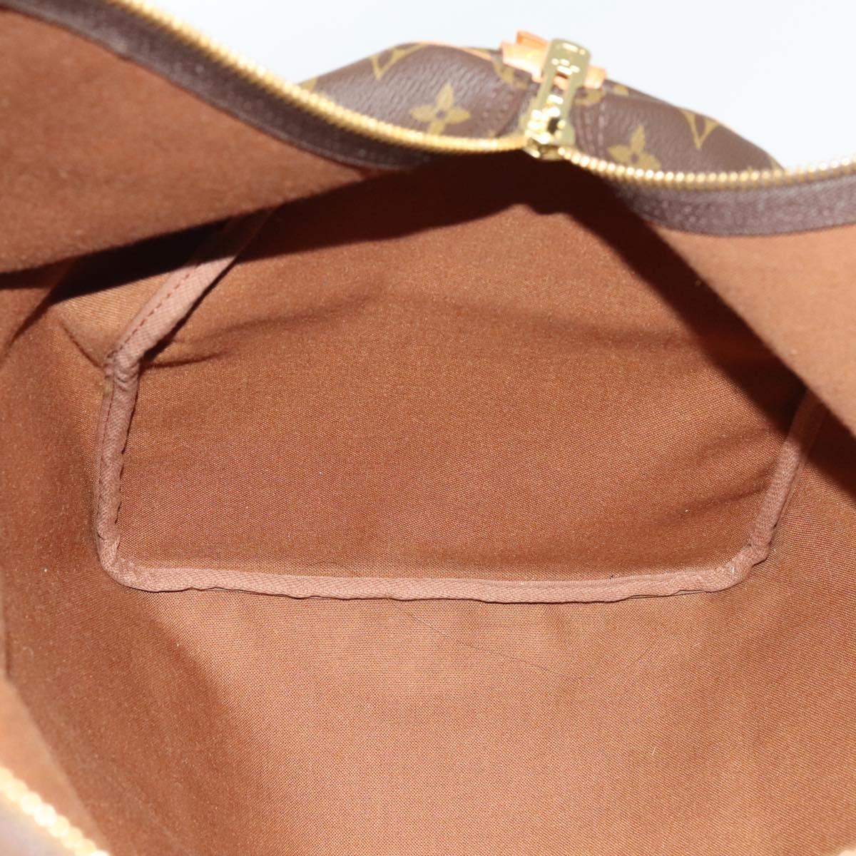 LOUIS VUITTON Monogram Keepall 55 Boston Bag M41424 LV Auth 118705