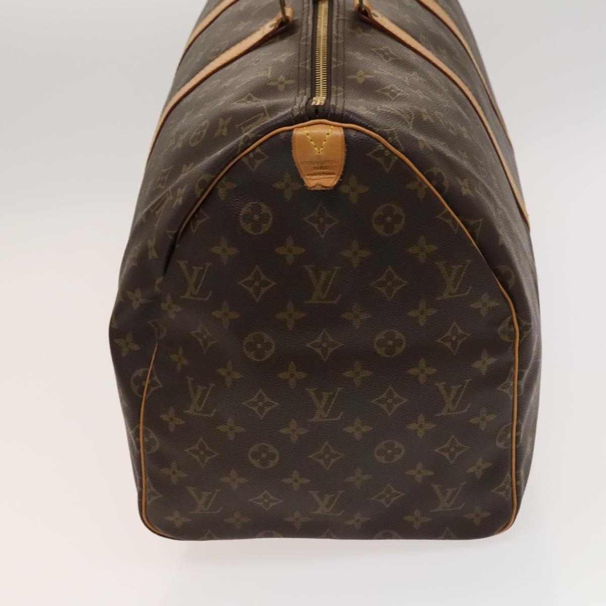 LOUIS VUITTON Monogram Keepall 55 Boston Bag M41424 LV Auth 118705