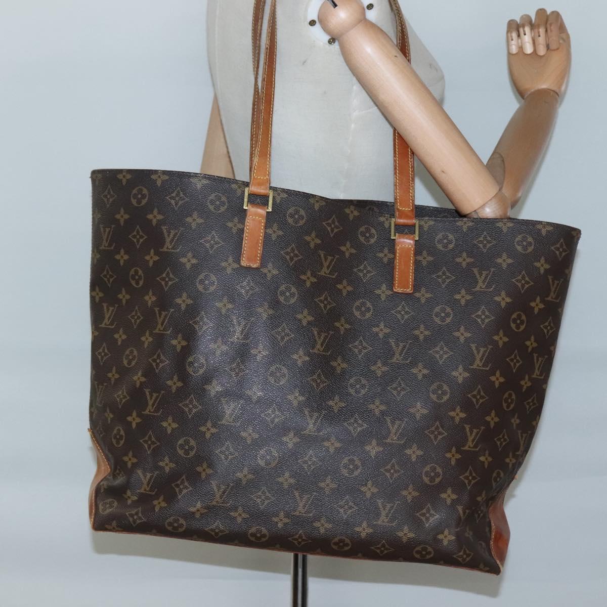 LOUIS VUITTON Monogram Cabas Alto Tote Bag M51152 LV Auth 118709