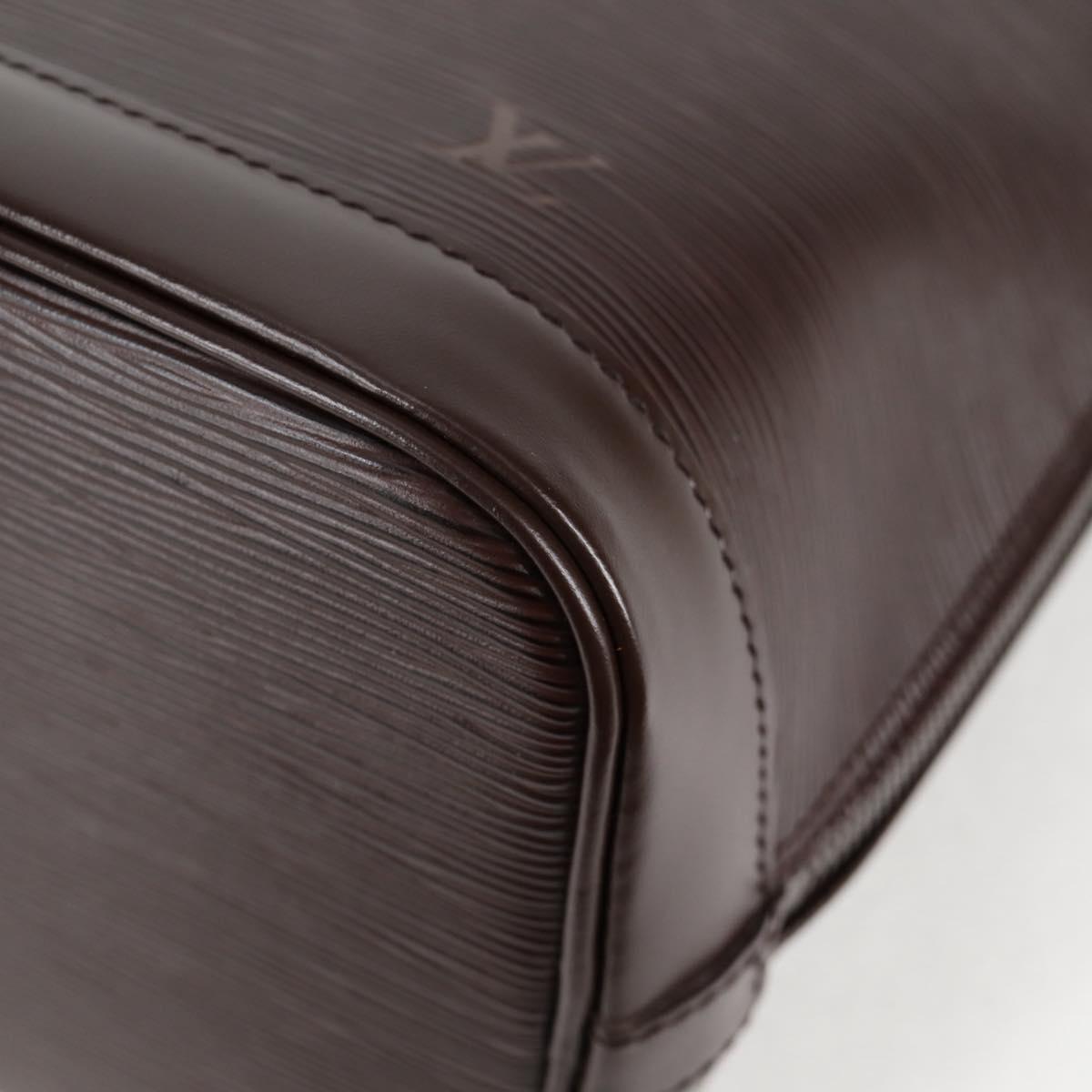 LOUIS VUITTON Epi Alma Hand Bag Mocha M5214D LV Auth 118711V