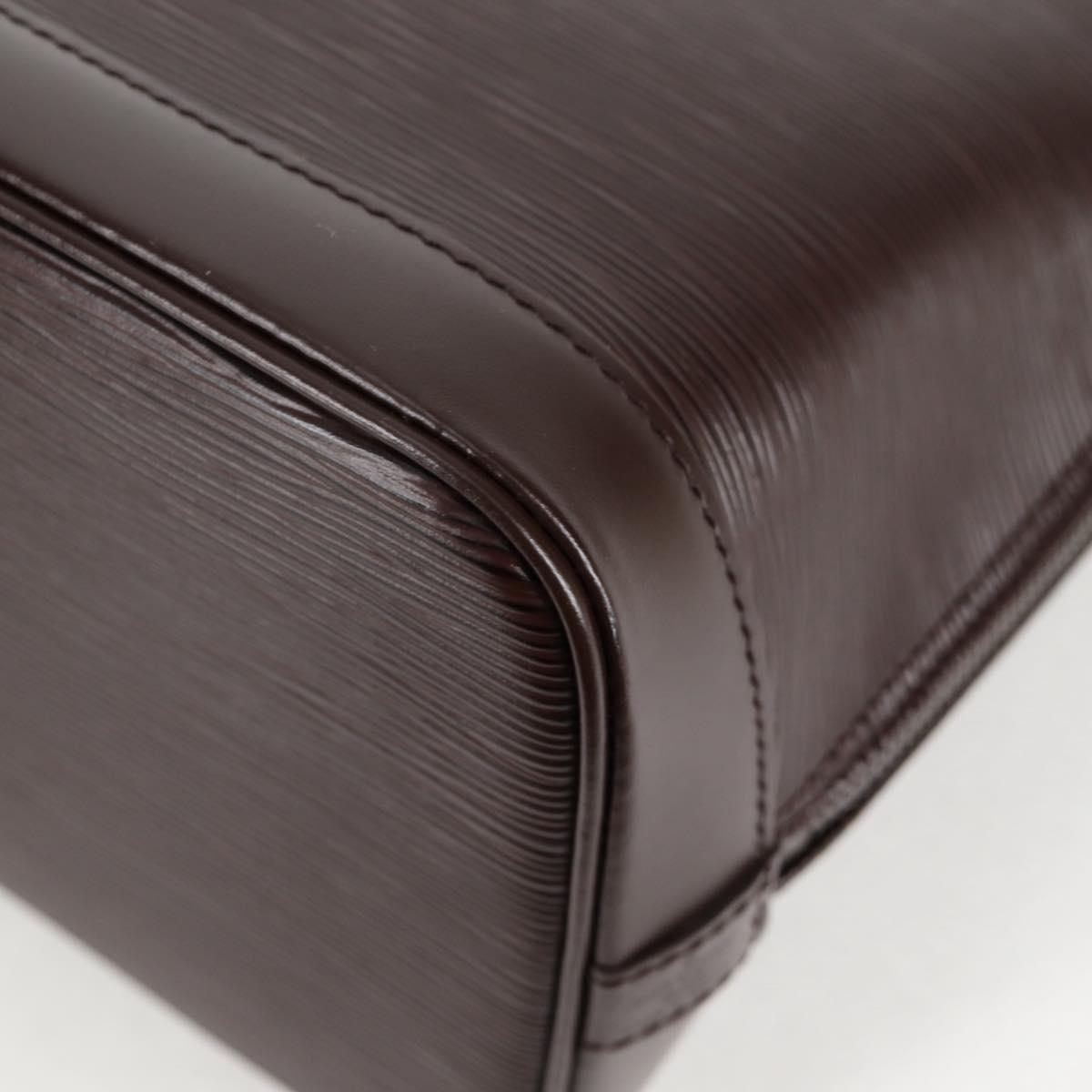 LOUIS VUITTON Epi Alma Hand Bag Mocha M5214D LV Auth 118711V