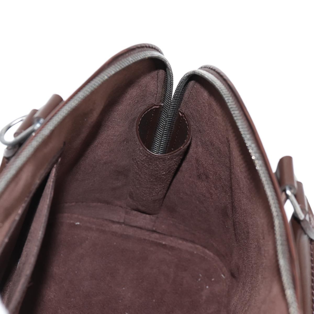 LOUIS VUITTON Epi Alma Hand Bag Mocha M5214D LV Auth 118711V