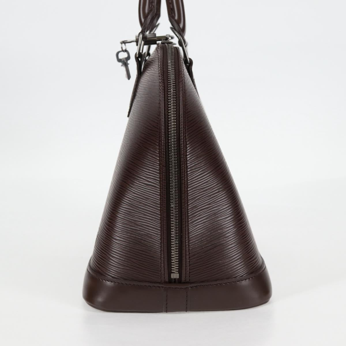 LOUIS VUITTON Epi Alma Hand Bag Mocha M5214D LV Auth 118711V