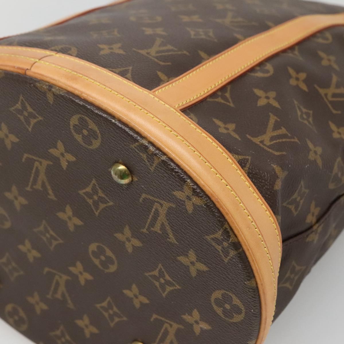 LOUIS VUITTON Monogram Bucket GM Shoulder Bag M42236 LV Auth 118721